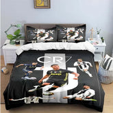 Fashion Football Ronaldo Bedding Set - Digital Print Duvet Cover - Himpall